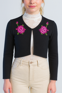 Dirndljacke “Rose Black” Marie Antoinette